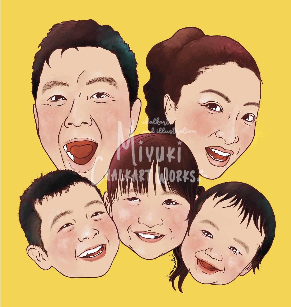 特別な瞬間を世界にひとつの線画にします 何気ない日常を特別な思い出に残すイラスト イメージ8