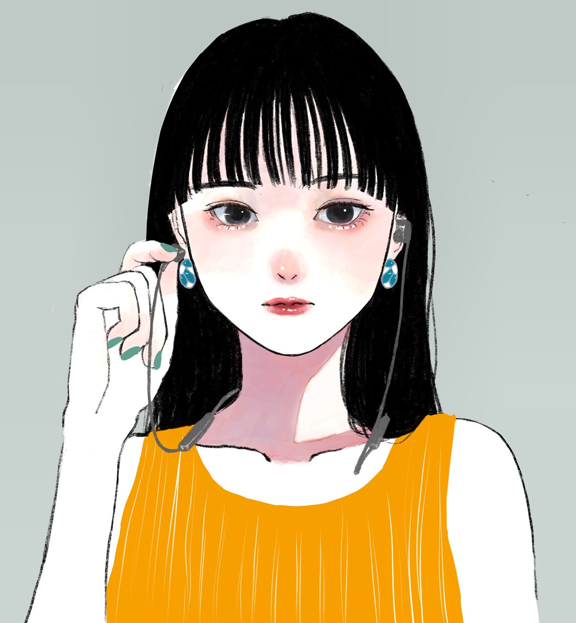 オシャレな似顔絵を描きます 女の子とファッションが得意です。 イメージ4