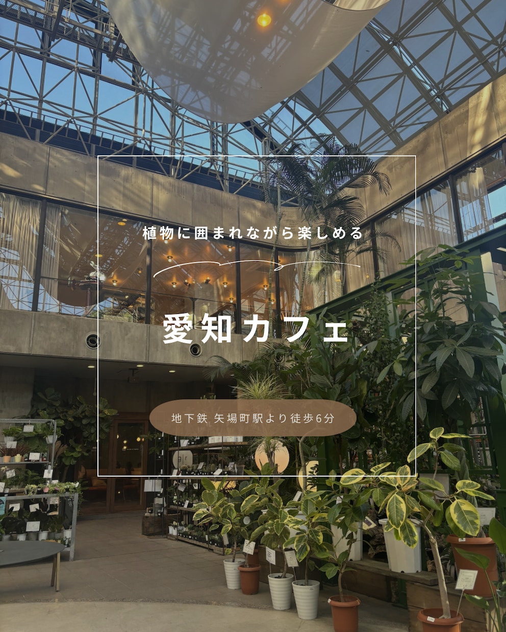 カフェ向け投稿画像制作します カフェに合う洗練ナチュラルデザイン イメージ1
