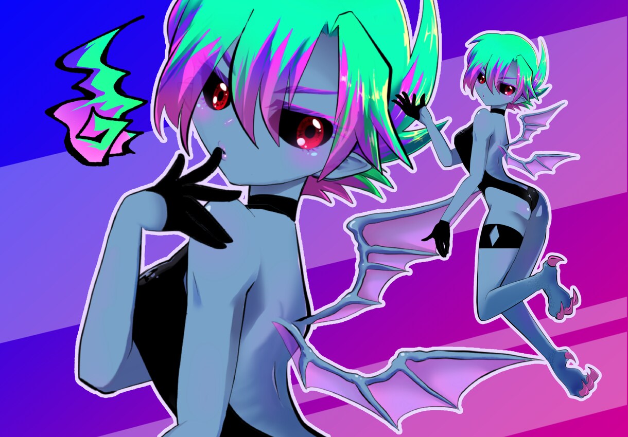 TRPG等に使用する立ち絵を描かせていただきます キャラクターデザインから差分作成まで イメージ5