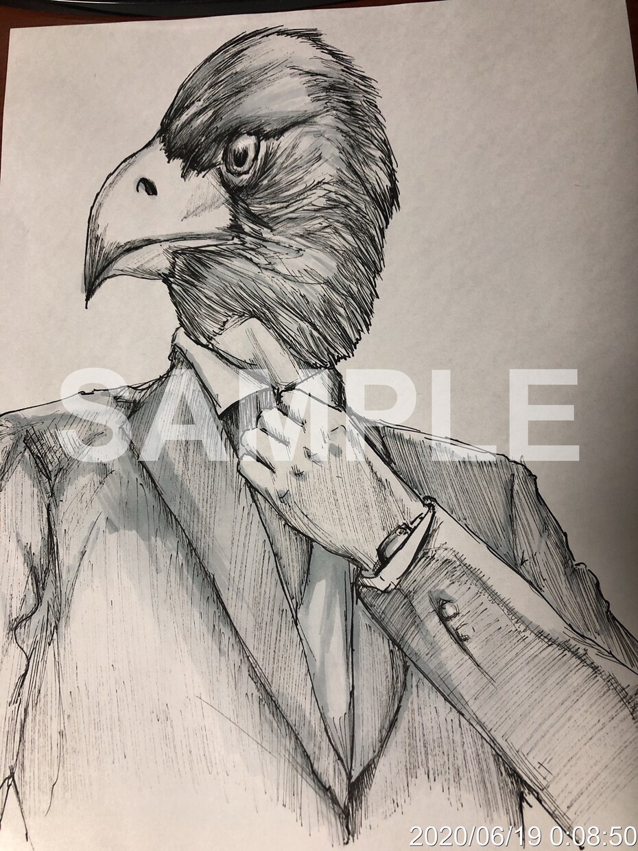 Twitter用アイコンを描きます 【初回価格】アイコンを模写で安く描いて欲しい人を募集します！ イメージ8