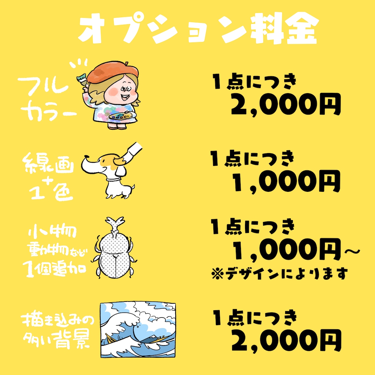 イラストカット作製します 商用利用ＯＫ。企業様とのお仕事実績もあります！ イメージ3