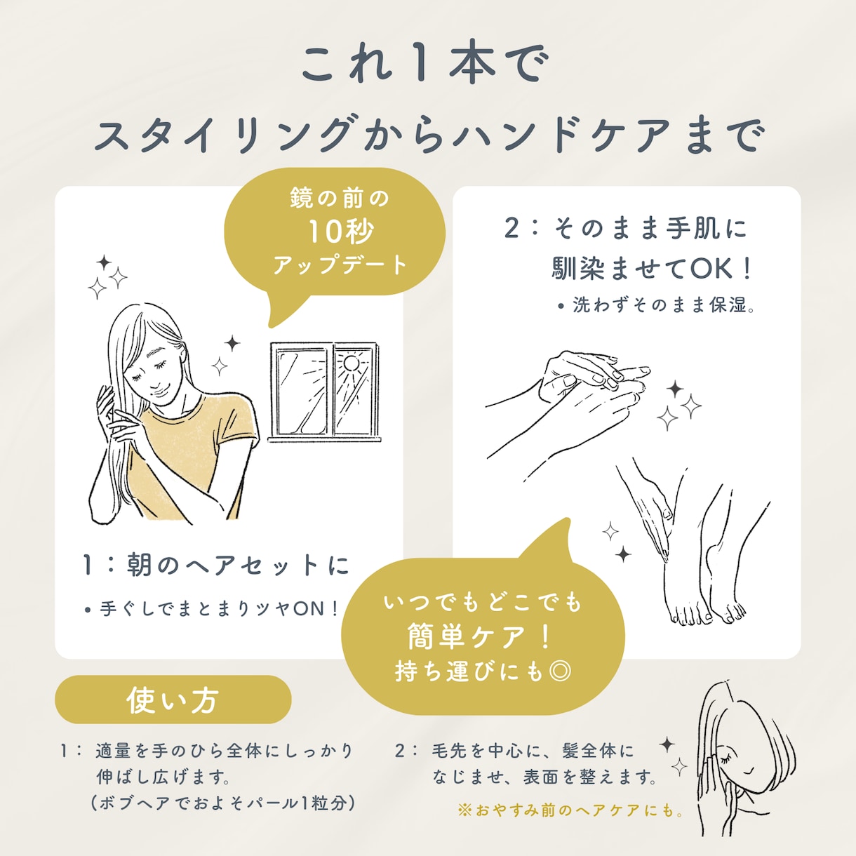 Amazon・EC商品ページ図解デザイン制作します 美容・自然派ブランド歓迎｜イラスト込み対応可 イメージ4