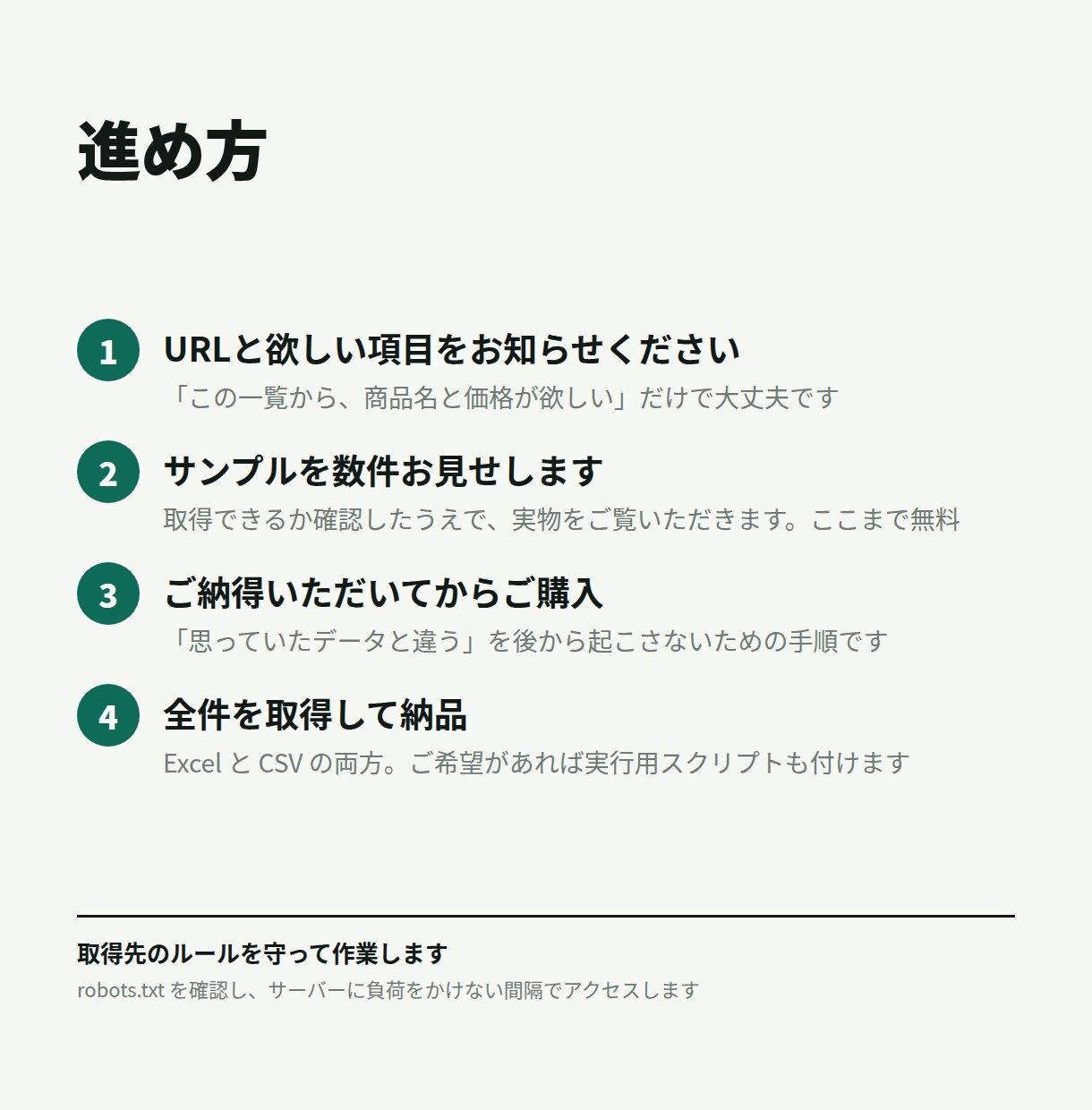Webサイトのデータ収集を自動化します Pythonのスクレイピングで情報収集を自動化 イメージ3