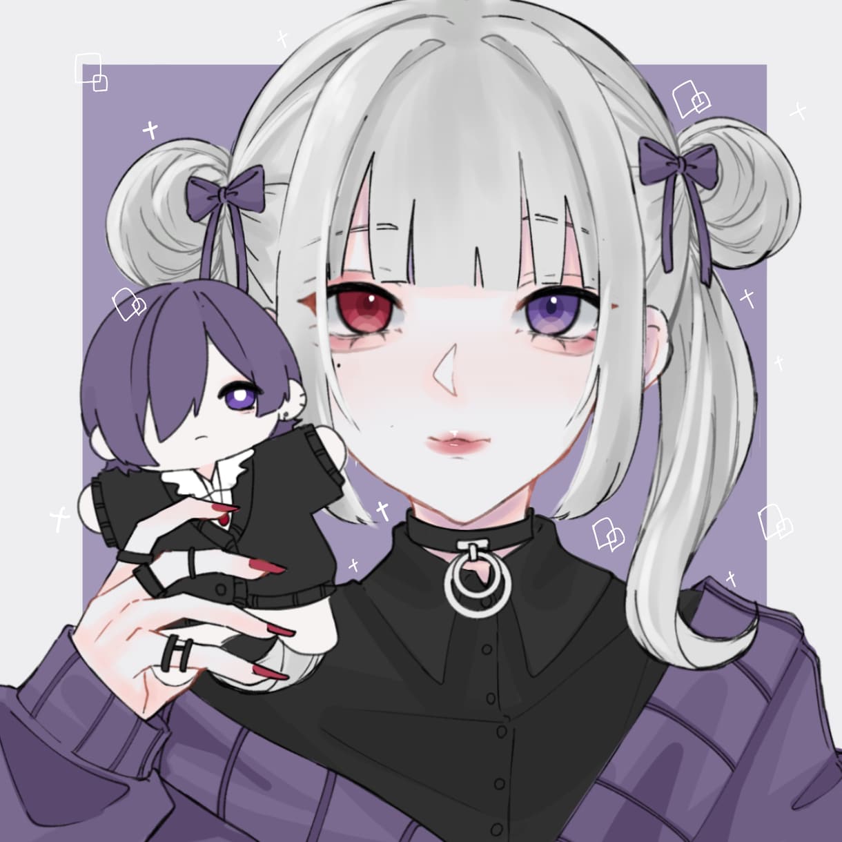 可愛い人物イラスト制作致します アイコン用イラスト受け付けております。 イメージ2
