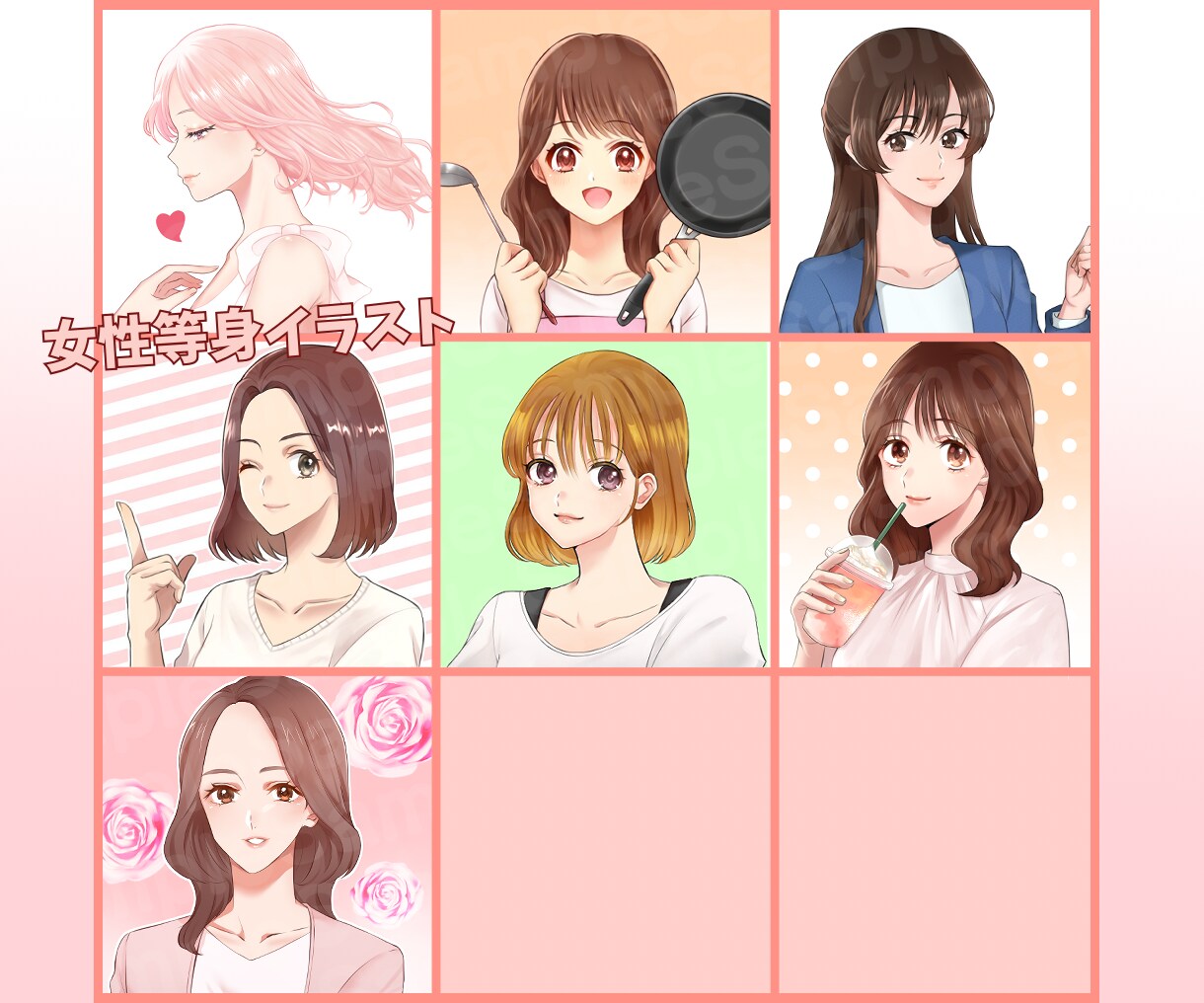 修正無制限！あなただけの特別イラスト制作します 高品質であなただけのスペシャルなアイコンに仕上げます！ イメージ3