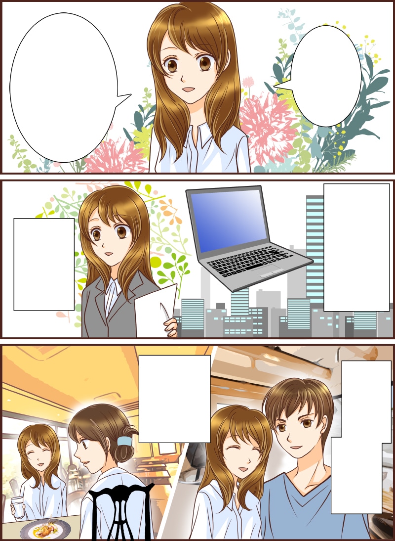 高品質でLP漫画・広告・動画用漫画作成いたします 幅広い絵柄でどんな内容も漫画にいたします イメージ3