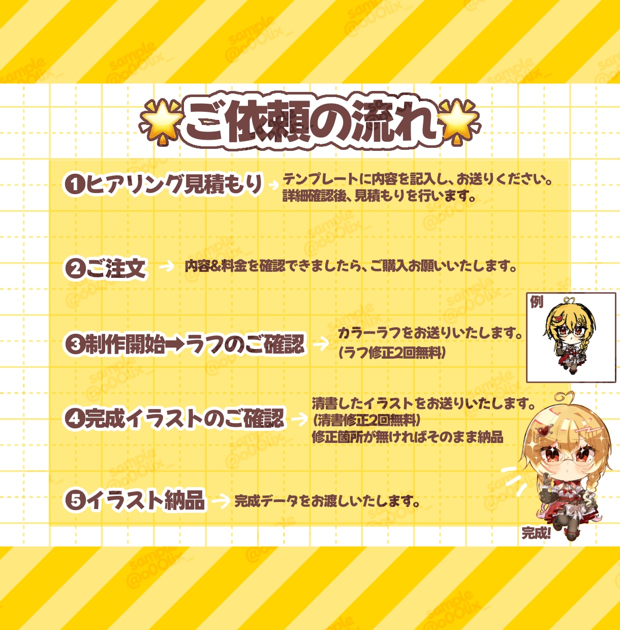 キラキラポップなSDイラスト・ミニキャラ描きます 思わず目を引く♡ポップで可愛いミニキャラ描きます！ イメージ4