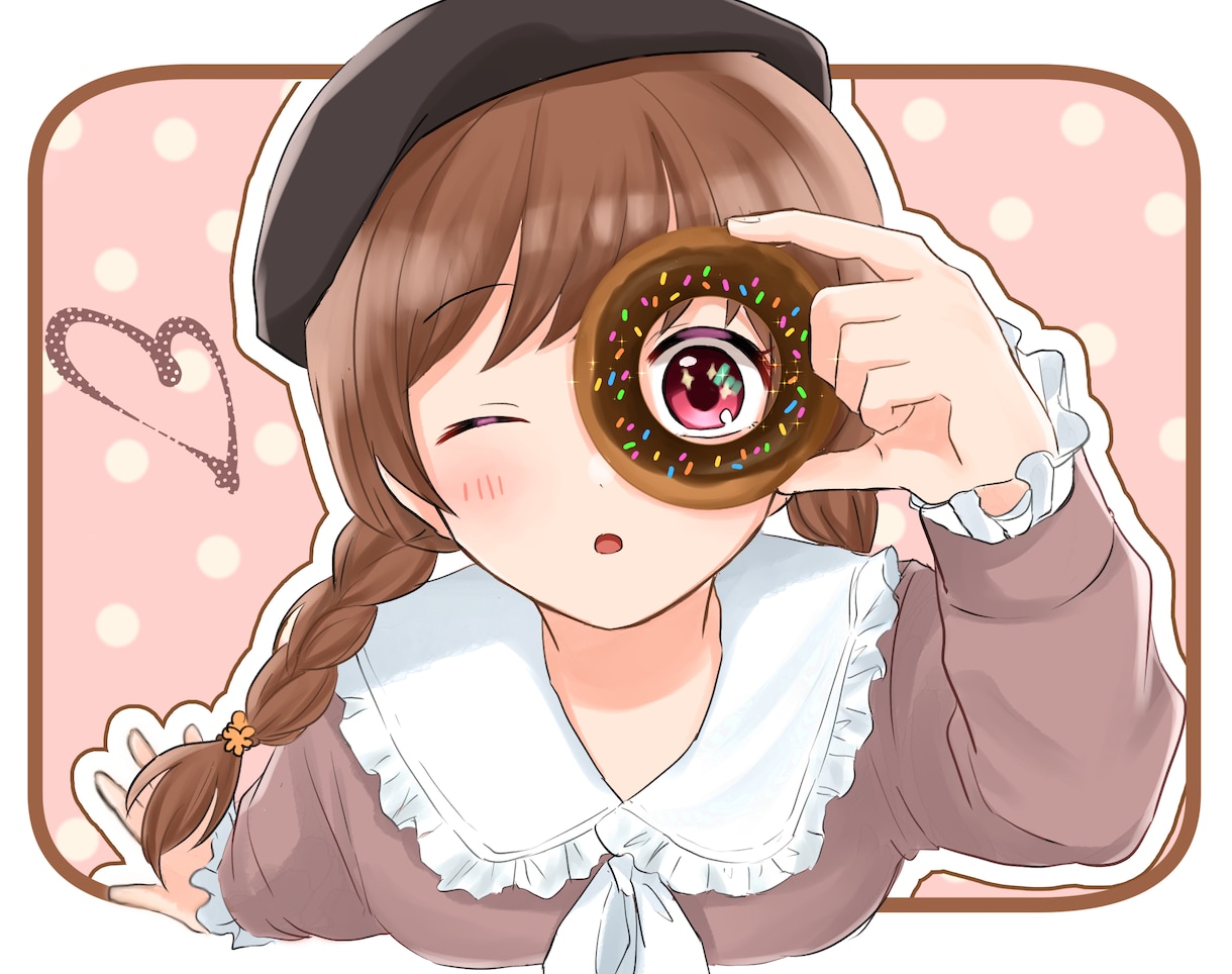 量産型、地雷系女子描きます 可愛い女の子のイラスト制作承ります！！ イメージ5