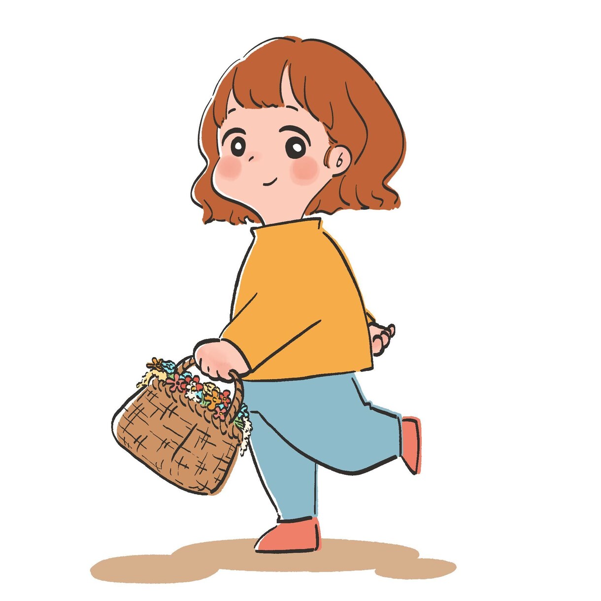 ゆるくて可愛いタッチの似顔絵を描きます アイコンや記念日のプレゼント等に最適です！ イメージ1