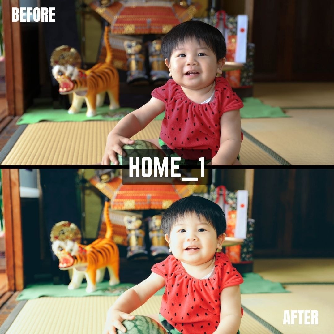 HOME｜Lightroomプリセット販売します スマホで撮影した写真、ワンタッチで大変身 イメージ2