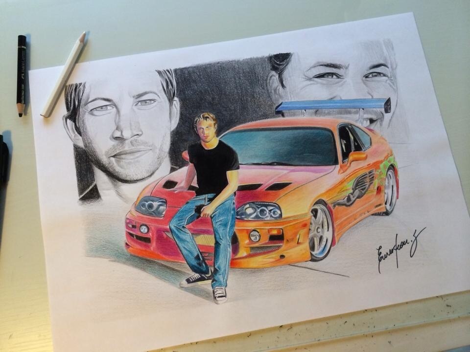 御愛車や好きな車をリアルに描きます 友人や御自分へのプレゼントにオススメ！ イメージ4