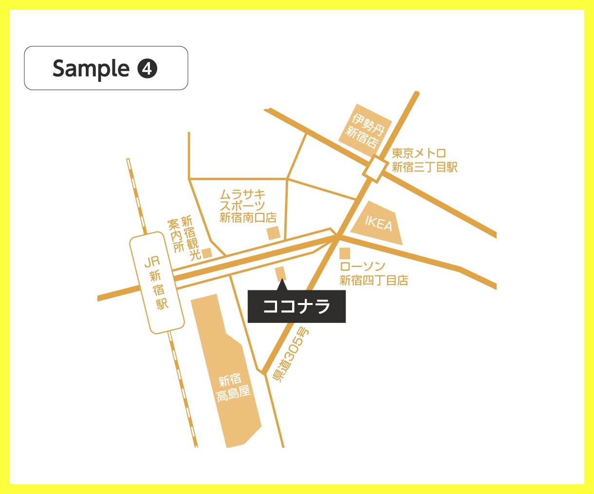 修正無制限！わかりやすい地図を作成します 名刺やカード、チラシ、HP等に掲載する地図を作成します。 イメージ6