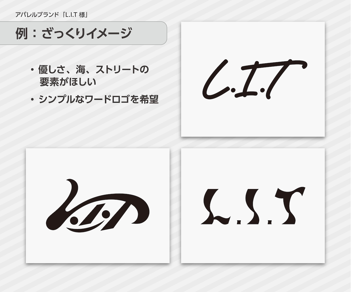 丸投げOK！ざっくりイメージもロゴにします ＜商用利用可！＞＜丸投げ可！＞＜とっておきロゴに仕上げます＞ イメージ5