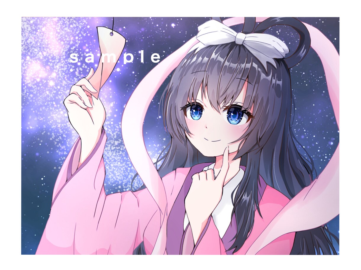 ゆるふわ×透明感！SNS用アニメ風アイコン描きます 商用利用OK！柔らかいタッチが魅力♪初めての方も安心サポート イメージ5