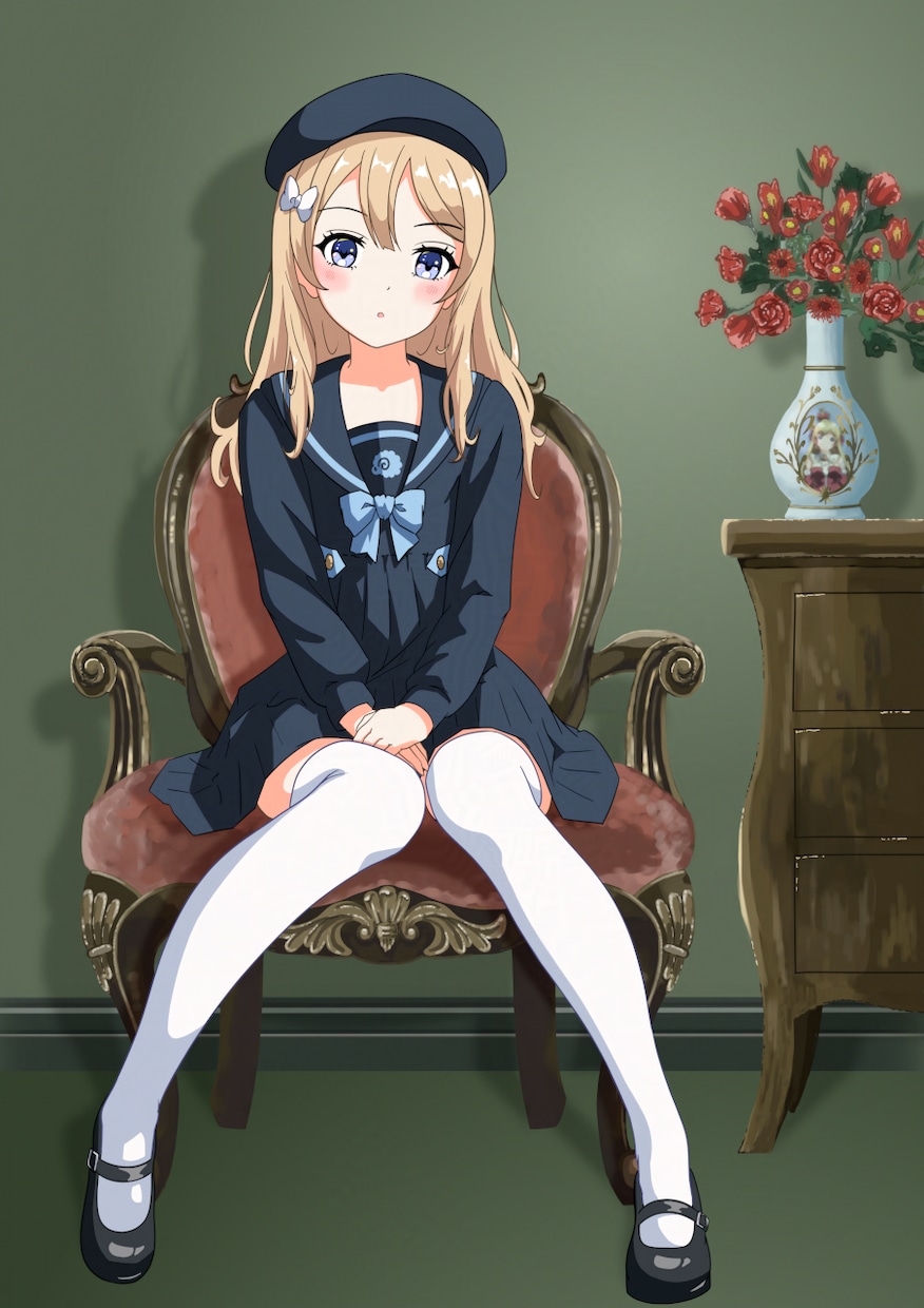 背景有りキャラクターアート描くます SNSのヘッダーや動画のサムネイラストに最適 イメージ4