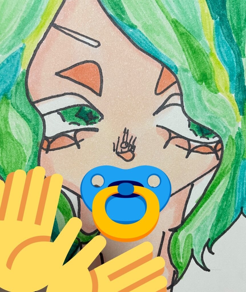 好きなキャラクターを独特な絵柄で書きあげます 貴方の推しキャラを独特の色使いや絵柄で書きあげます._. イメージ7