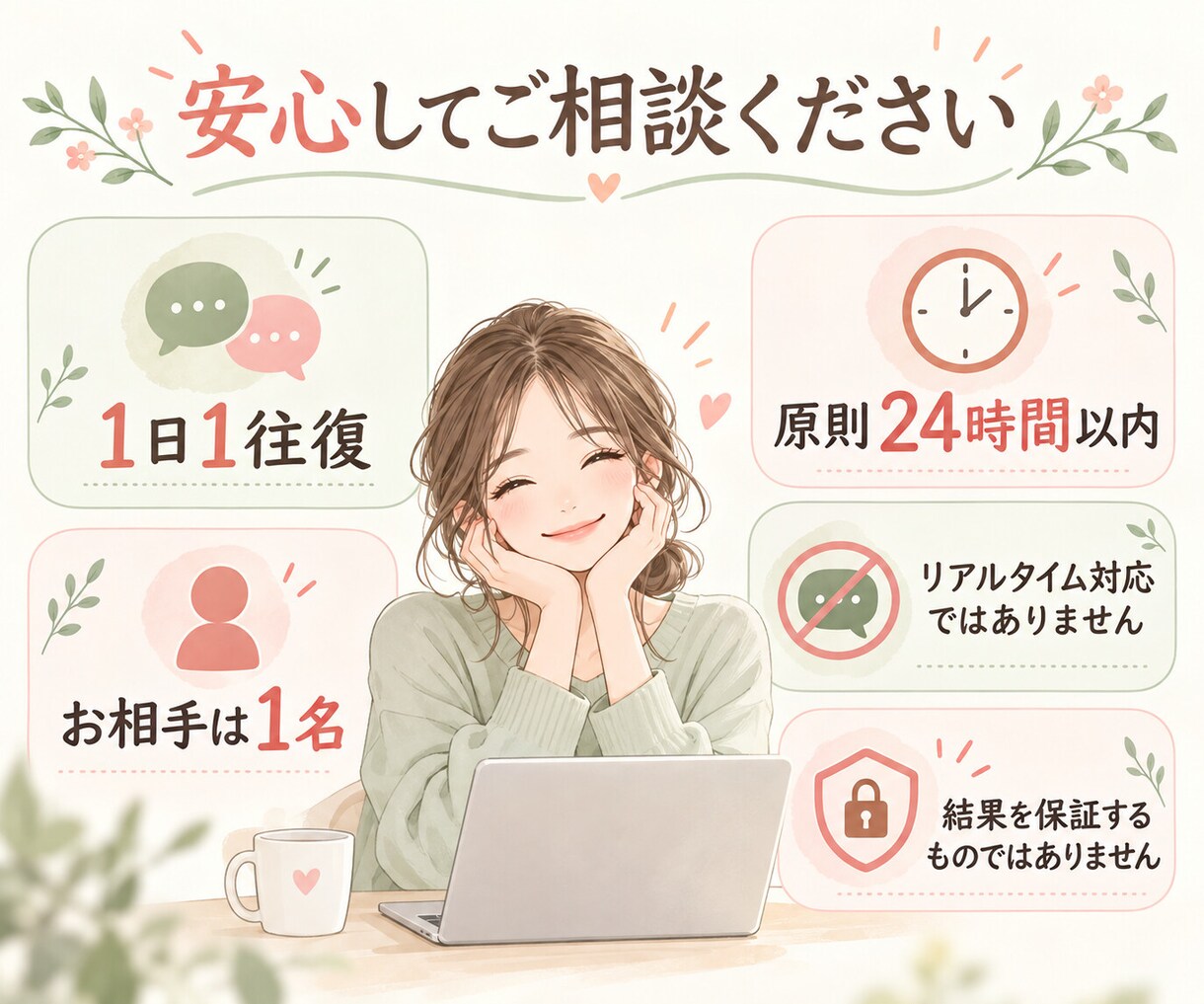 彼とのLINEと恋愛を男性目線で30日伴走します 返信・誘い方・距離感まで、30日間一緒に考えます イメージ6