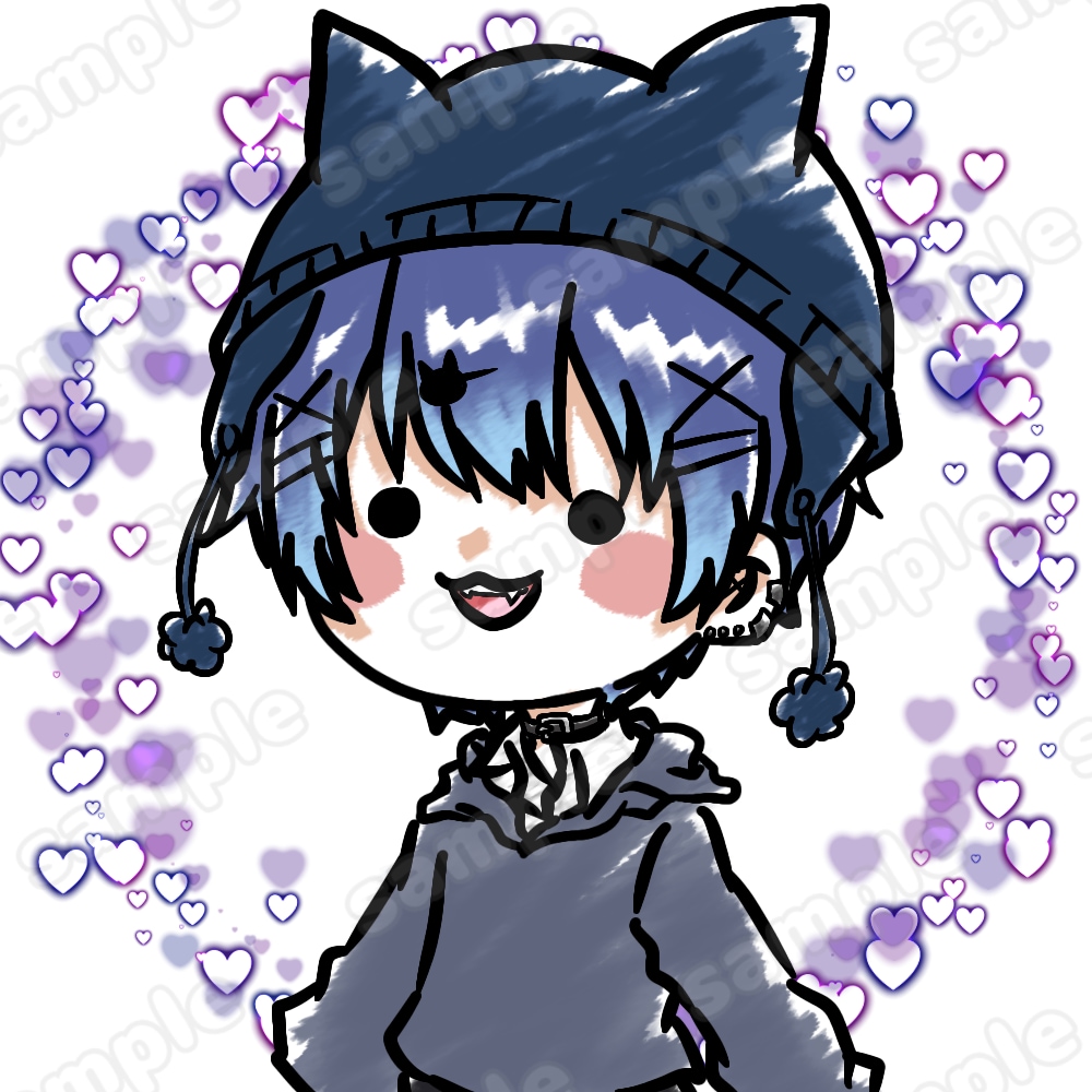 即日可！ゆるっと可愛いデフォルメアイコン描きます あなたをゆるっと可愛いくデフォルメ可します！ イメージ3