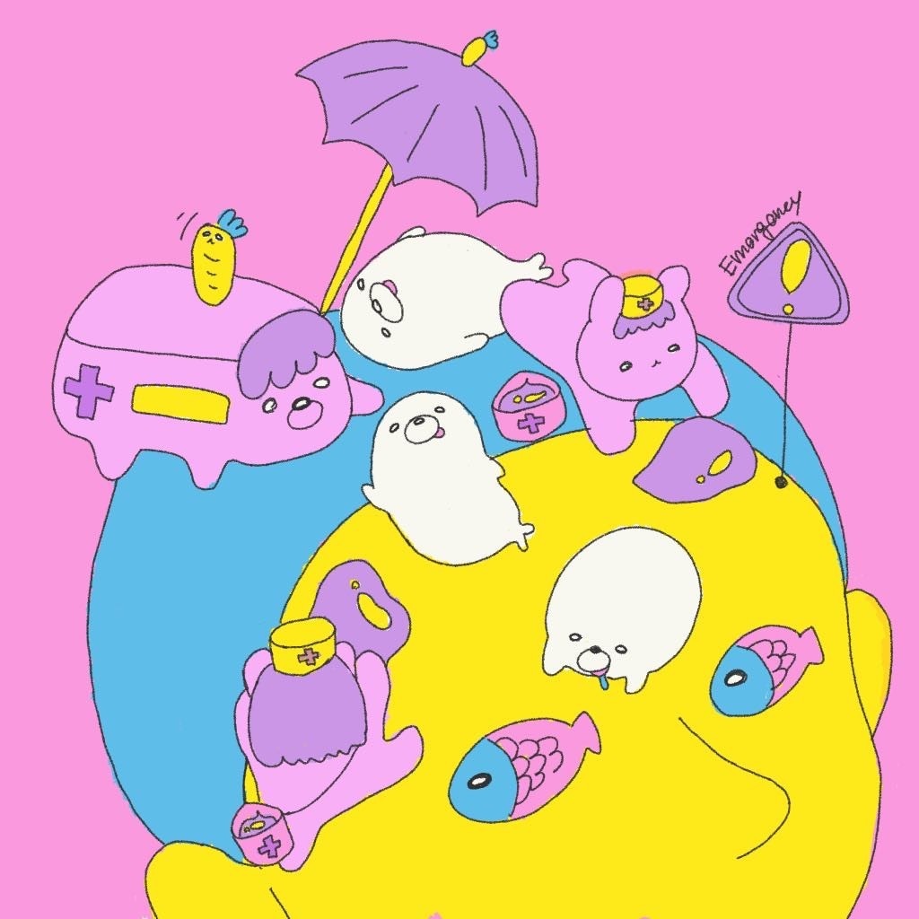 小さな生き物のユニークな世界観描きます 商用利用可！ユニークな世界観を一緒に作りませんか？ イメージ5
