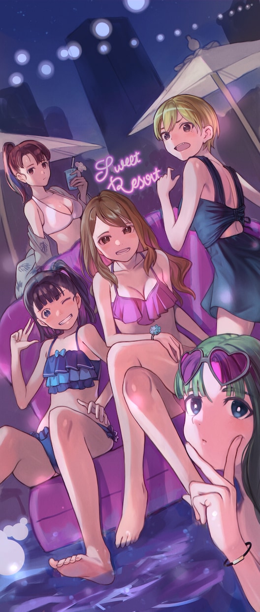 お好みのシチュエーションのイラストを描きます 同人誌の表紙、動画のサムネに雰囲気のあるイラストを イメージ6