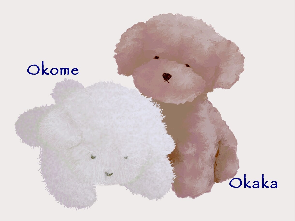 ペット/小動物の似顔絵描きます 即納OK最短1日！大切な家族をイラストに/10月中の特別価格 イメージ5