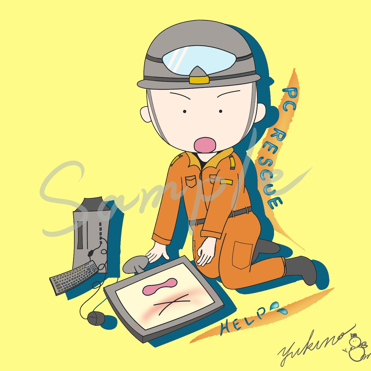 アイコン用オリジナルイラストを制作します あなたのやりたいこと、頭の中にあるものをカタチにします イメージ1