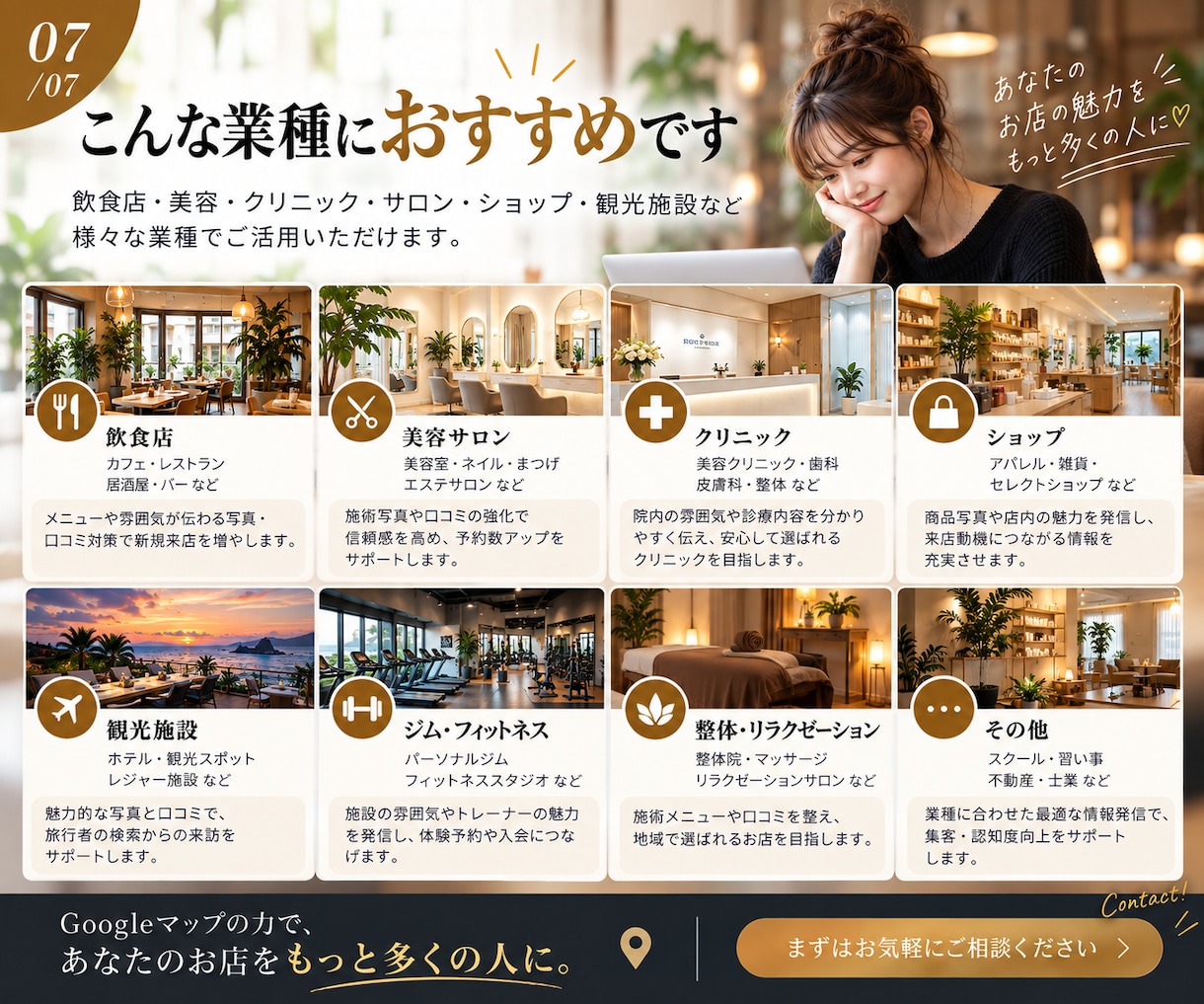 Googleマップ・MEOの改善点を診断します 2ヶ月で75万閲覧の実績から改善点を提案 イメージ6