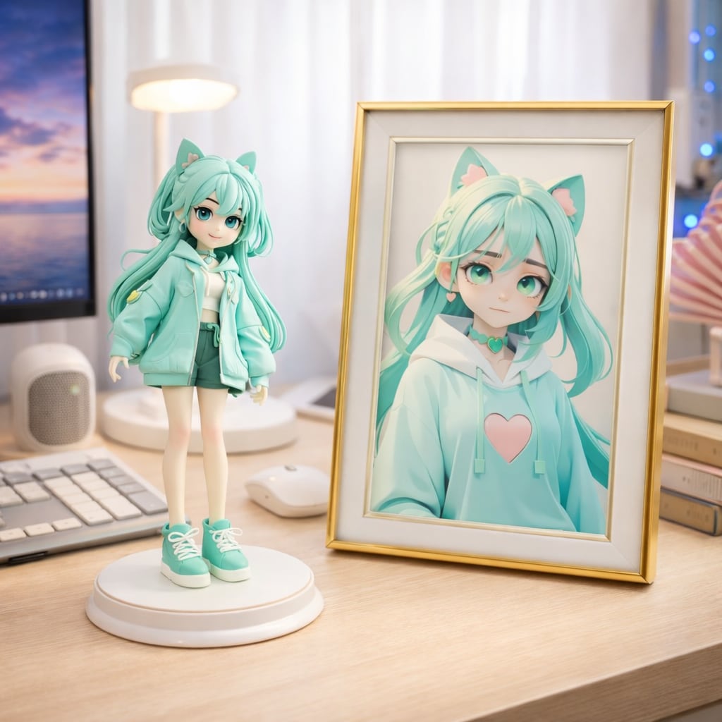 VTuber・オリキャラを3Dフィギュア制作｜ます 完全オーダーメイド手作業造形サービス イメージ4