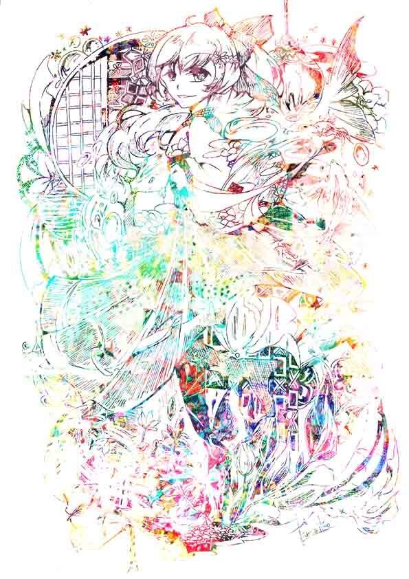 手書き風のイラスト描きます ペン画で色彩鮮やかな世界を彩ります イメージ6