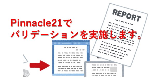 Pinnacle21でバリデーションを実施します 問題となっている個所をピックアップしリスト化！ イメージ1