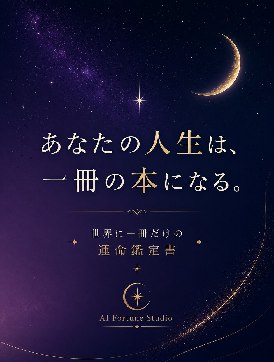 あなただけの運命鑑定書を作成します 世界に一冊だけ、人生の物語をPDFでお届けします イメージ1