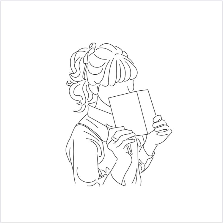 1人用アイコン/似顔絵/イラスト作成します お写真を元におしゃれな線画であなただけのイラスト作成 イメージ1