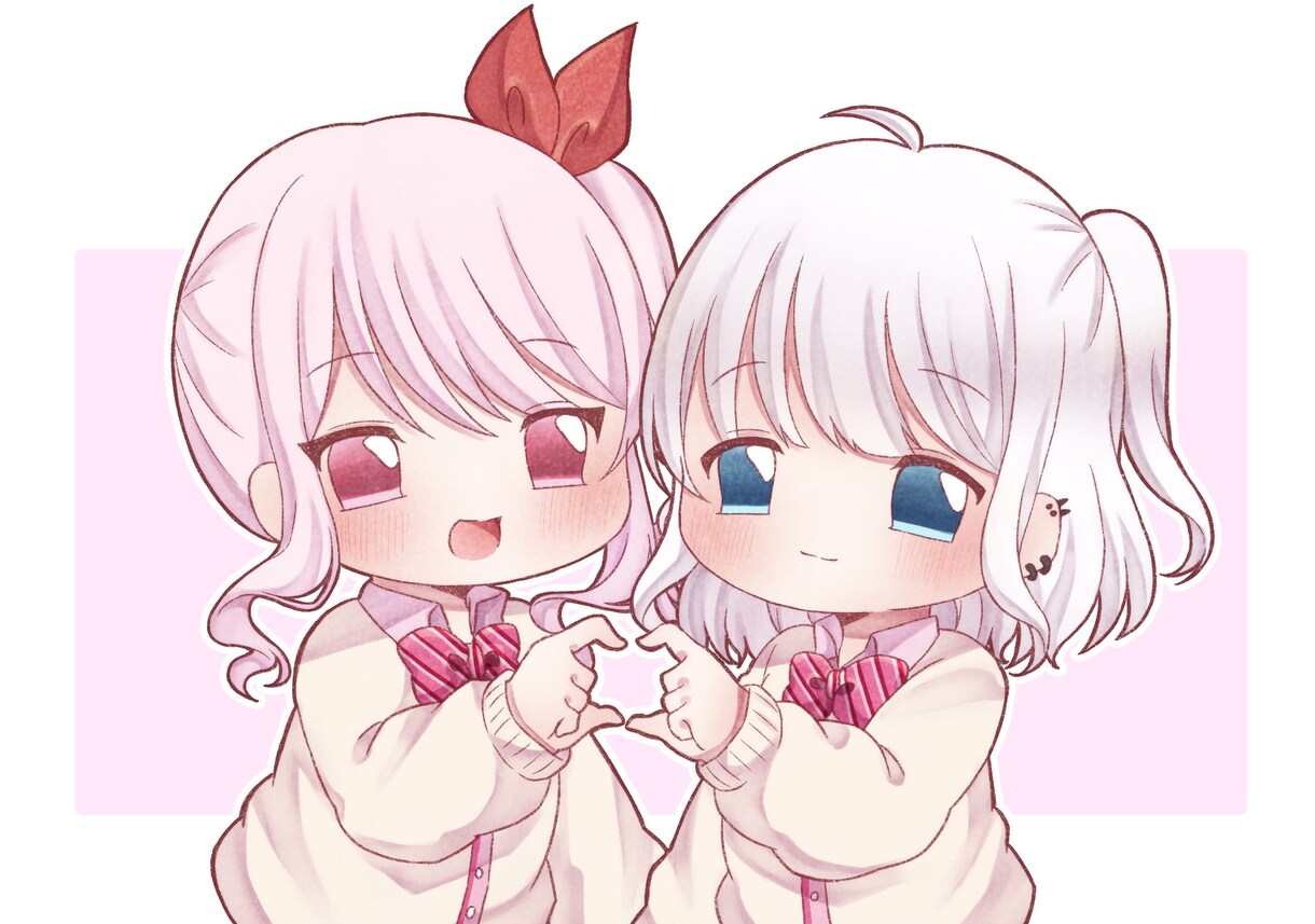 選べる塗り方！かわいいデフォルメのイラスト描きます あたたかいタッチのデフォルメイラストを描きます！ イメージ4