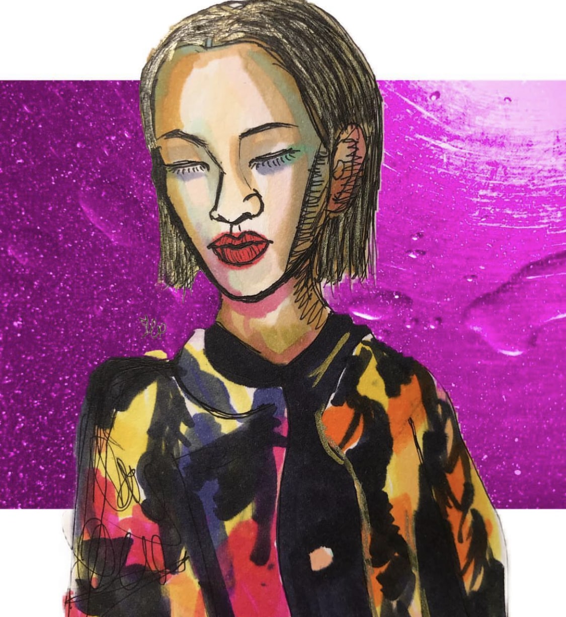 思い出に残る似顔絵描けます 宝物になる似顔絵をデジタル、手描きどちらでも描きます。 イメージ3