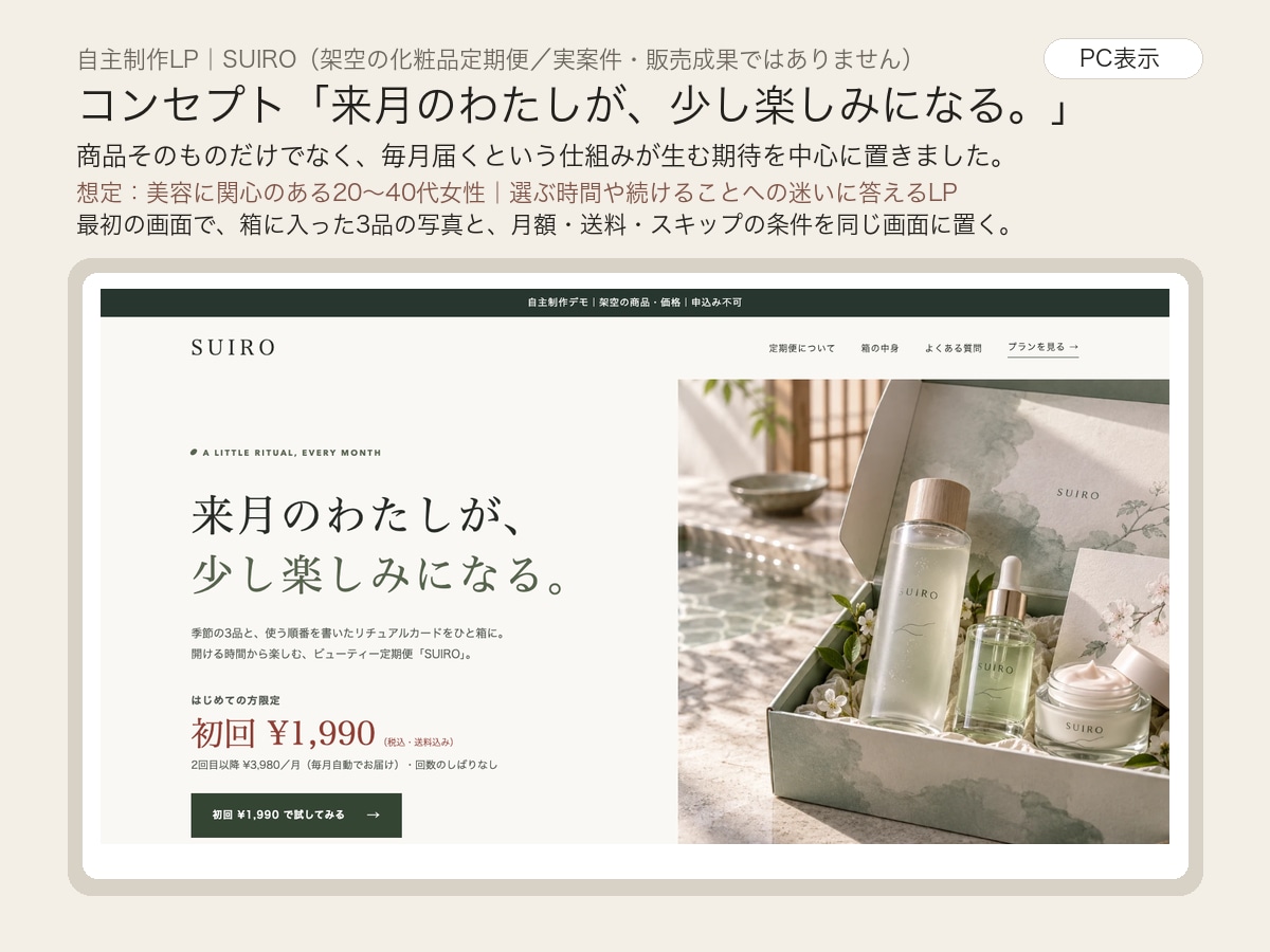 紹介を頼まなくて済むLPを制作します 何を書くかから一緒に決めます。8〜10日でお渡しします イメージ9