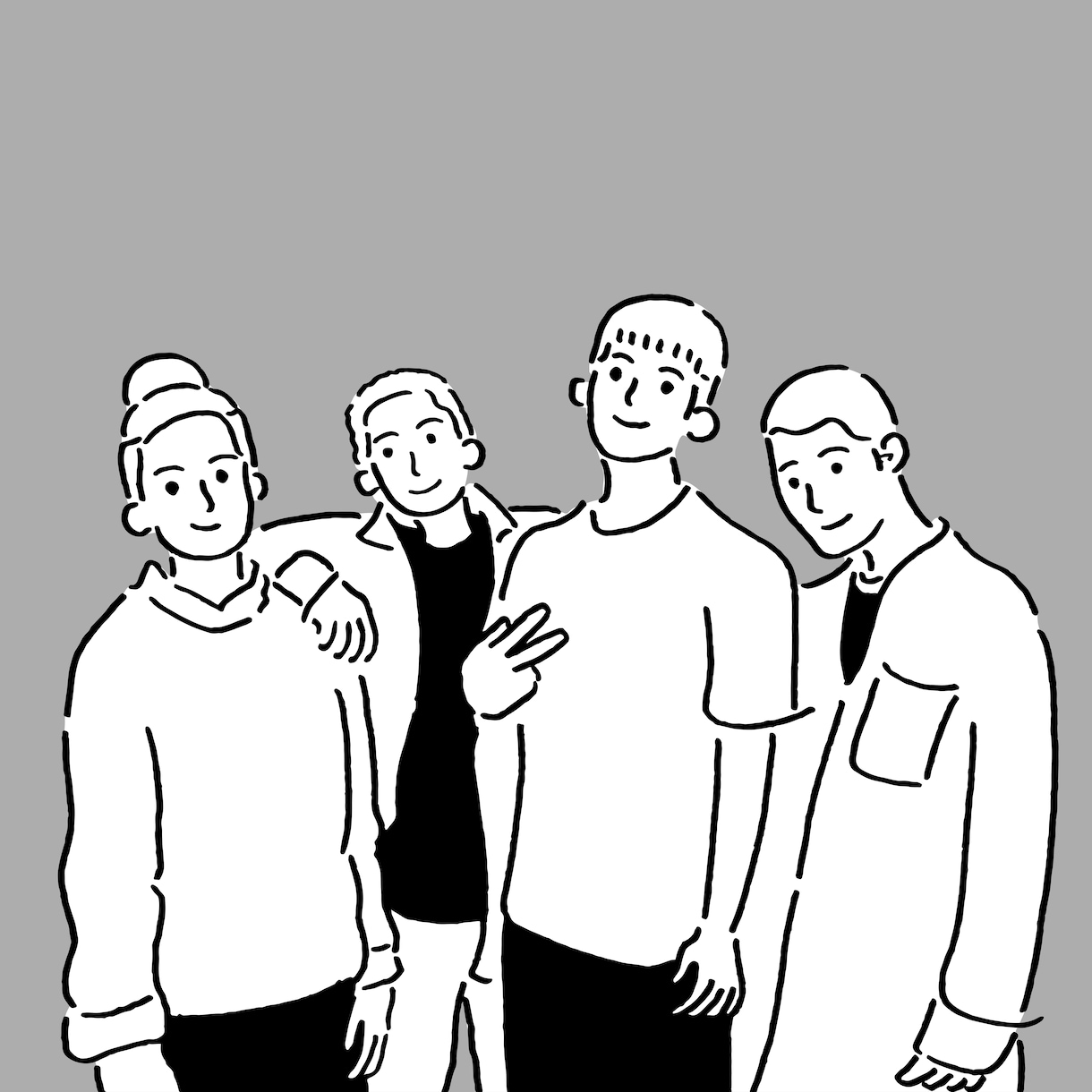 商用OK!シンプルでゆるいイラストをご提供致します 広告・ブログの挿絵やアイコンなど、あなたに合わせたイラスト イメージ4