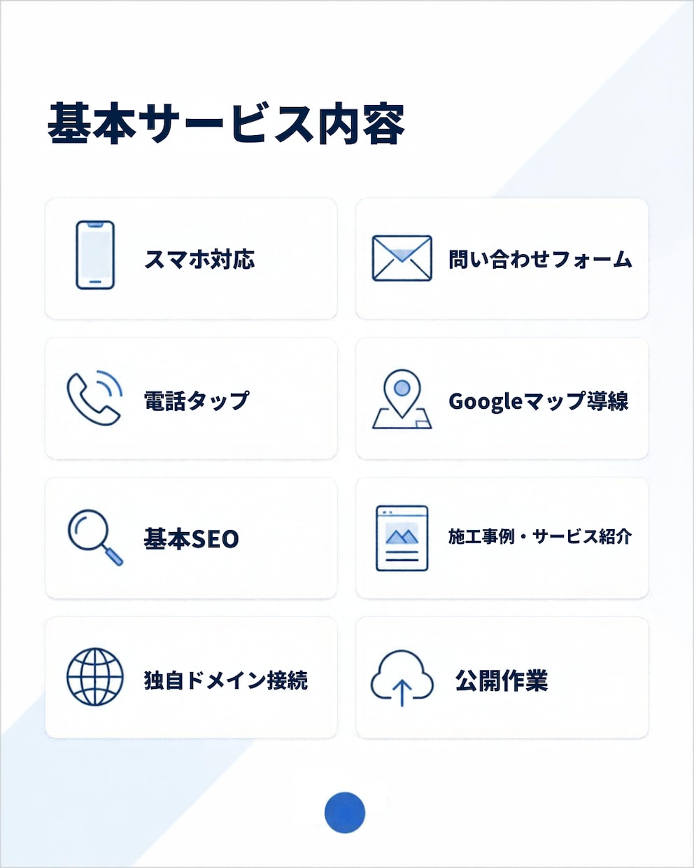 低価格で高品質なWebサイトを制作します 「小さな会社にも、本格的なホームページを。 イメージ4