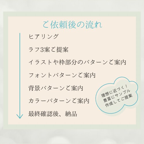 お休み中です！8月には再開します 20代女性経営者のノウハウを活かしたデザイン イメージ10