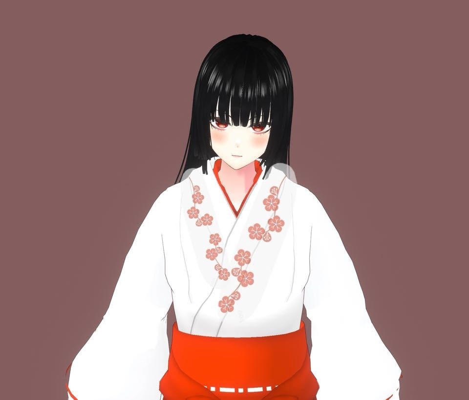 VRoid3Dモデル制作ます 美しい顔を持ったキャラクターを作りたい方 イメージ2