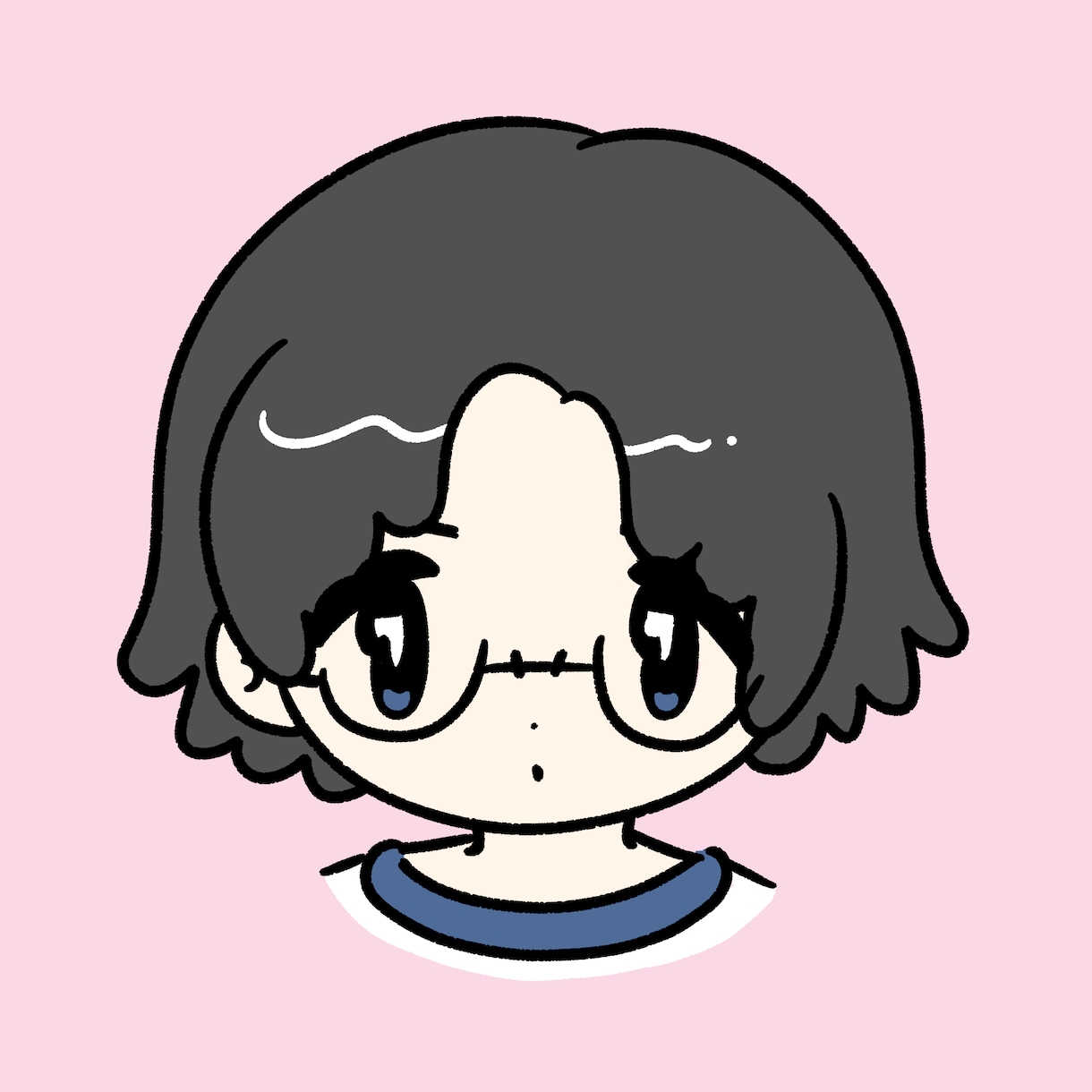 むにっと可愛い似顔絵アイコン描きます むにっと可愛いイラスト！太めの線でSNSの見栄えバッチリ♪ イメージ3