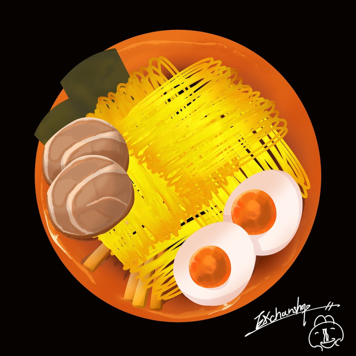 美味しそうなポップな食べ物のイラストを描きます アイコンだけではなく３Dテクスチャなど様々な用途に使えます イメージ5