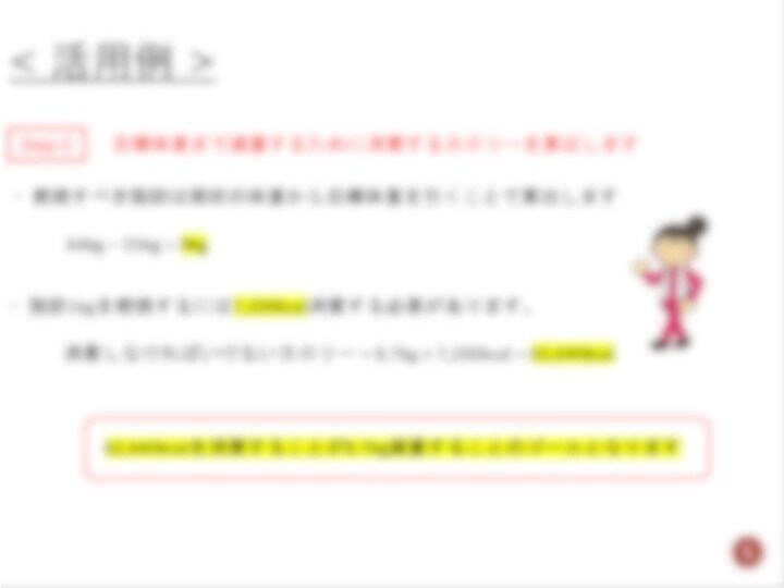 ダイエットの本質を貫く方法を教えます カロリーを見える化することで正しい痩せ習慣の習得に効果的！ イメージ4