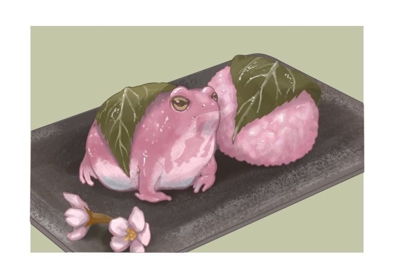ペット×食べ物のオシャレなイラストを描きます ★猫、犬、両生類、爬虫類など、どんな動物もリアルな質感で★ イメージ2