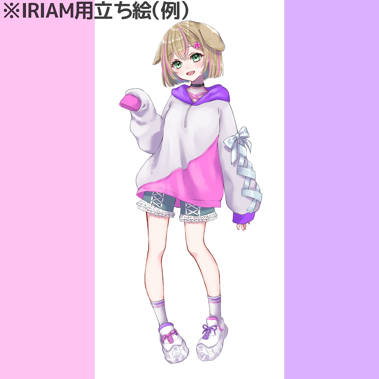 Live2Dモデル制作いたします 商用利用込み/修正無制限/キャラデザ～パーツ分けまで可能！ イメージ6