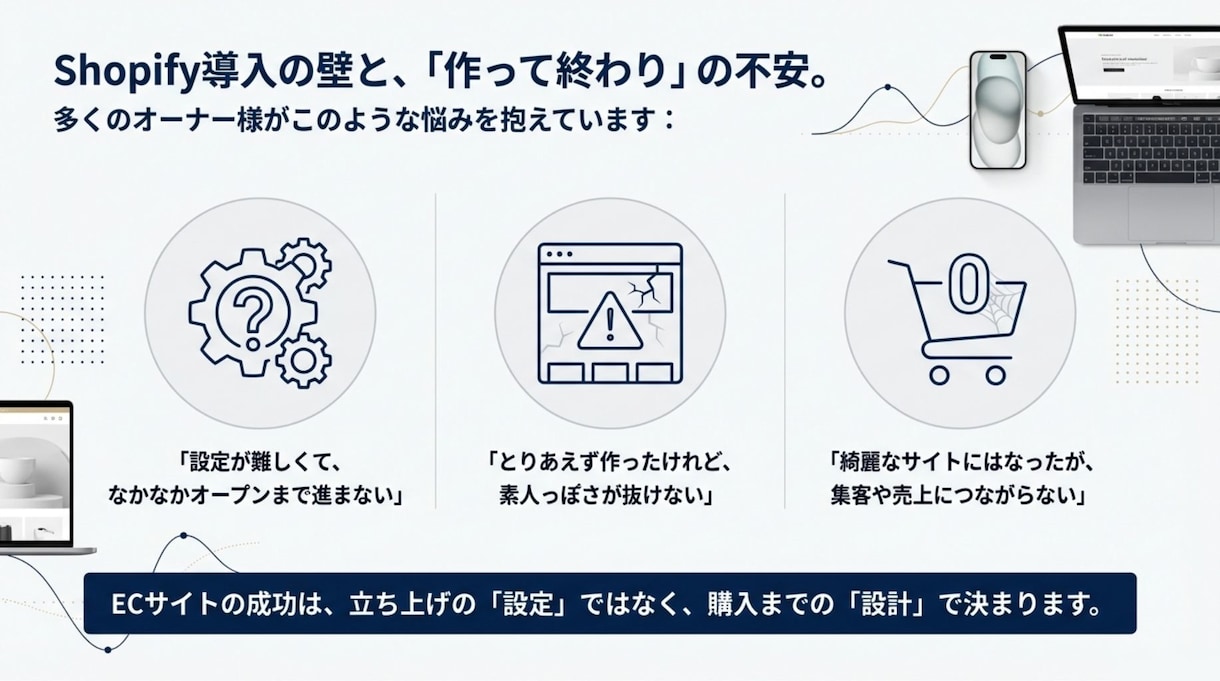 ShopifyECサイト制作代行します 実績収集につき限定価格で公開中 イメージ2