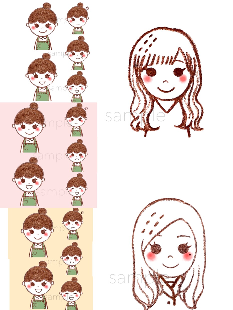 デフォルメ✩可愛いイラスト✩描きます 基本は一発描きです！ペットも描けます˙ᴥ˙ イメージ10