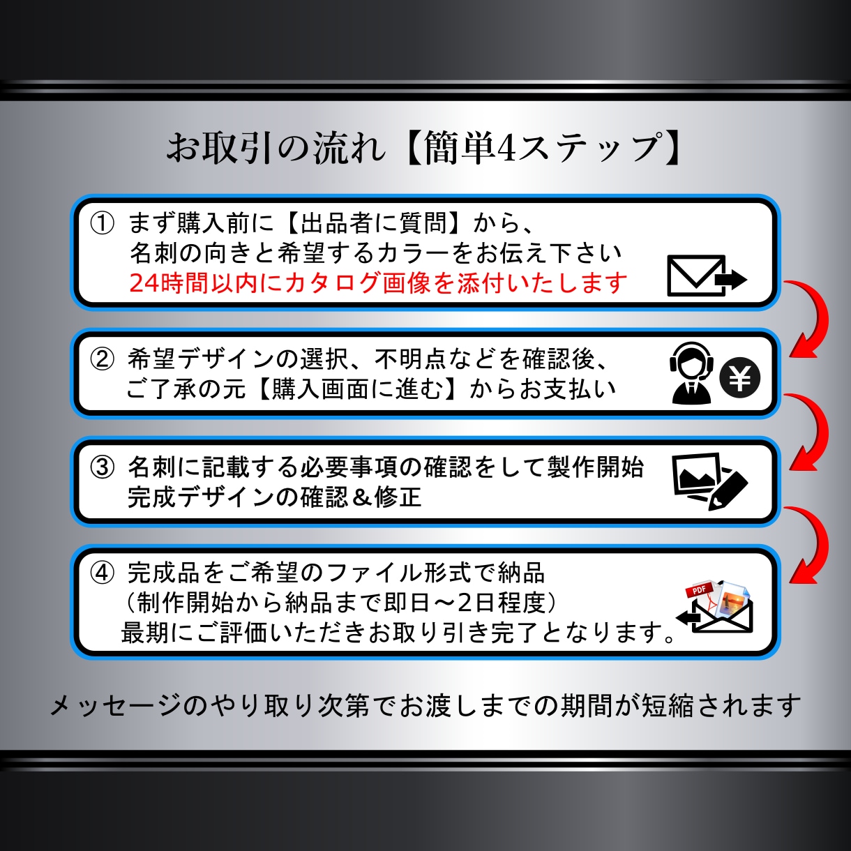 セミオーダー名刺＆ショップカードデザインします 好きなカラーカタログから1つデザインをお選び下さい イメージ7