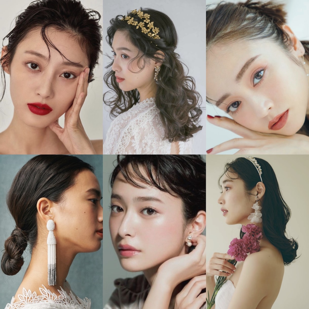 花嫁向け♡オンラインでヘアメイクアドバイスします ヘアメイクリハや前撮り前に！似合うヘア&メイクをご提案 イメージ2