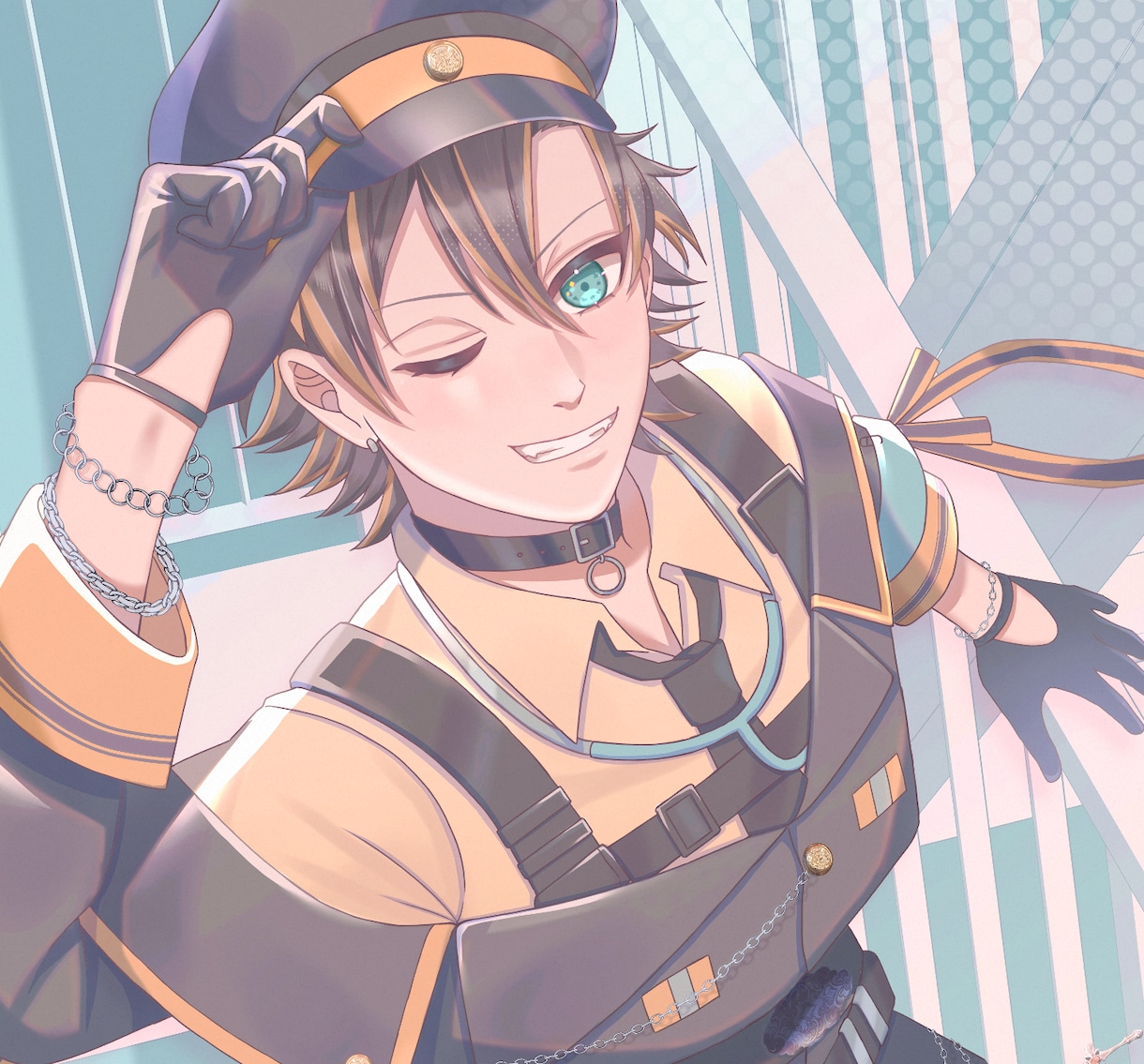 一枚絵を制作します お求めのかっこかわいい一枚絵描きます イメージ4